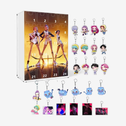 HolidayJoy – Jule kalenderboks med nøkkelringgave