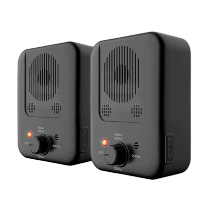 QuietPaw – Oppladbar ultralyd-anti-bjeff-enhet med human lydtrening