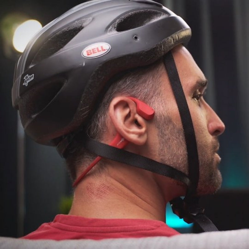 AquaVibe - Vanntette Bluetooth hodetelefoner med åpent øre for sport og utendørs bruk
