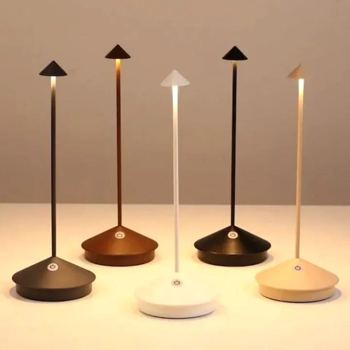 GlowSphere - Trådløst USB oppladbart LED-lys med berøringskontrolllysstyrke