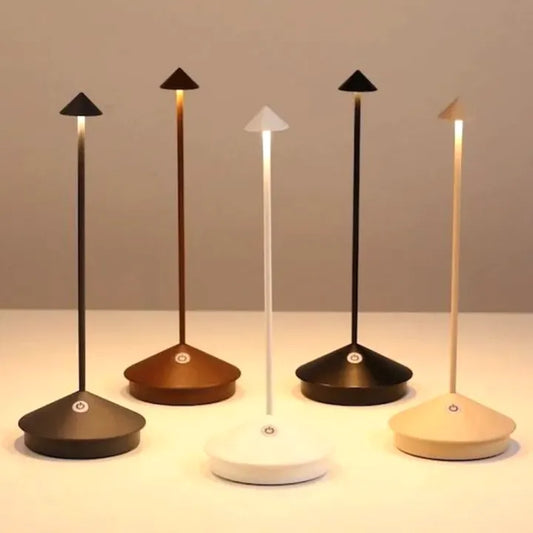 GlowSphere - Trådløst USB oppladbart LED-lys med berøringskontrolllysstyrke