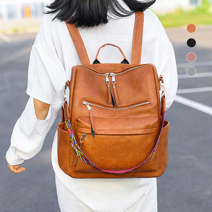 NovaLuxe – Sikker Glidelåslukking Ryggsekk med Dobbel Skulderstropp