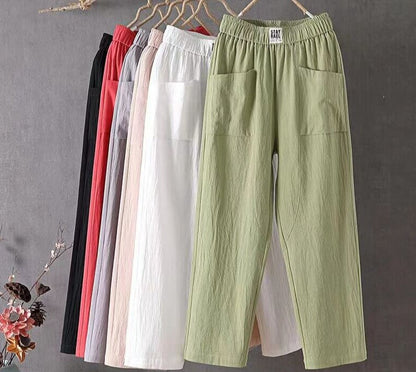 UrbanEase - Baggy bukser med høy midje