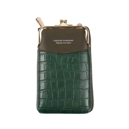 PhoneFlair - Stilig og multifunksjonell veske med krokodillemønster
