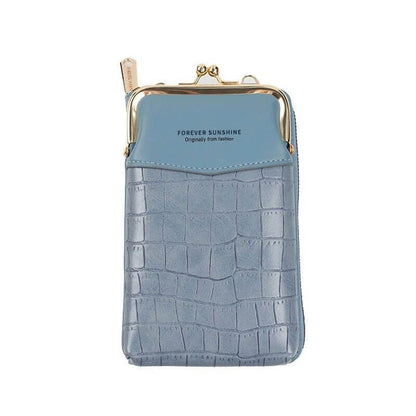 PhoneFlair - Stilig og multifunksjonell veske med krokodillemønster