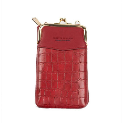 PhoneFlair - Stilig og multifunksjonell veske med krokodillemønster