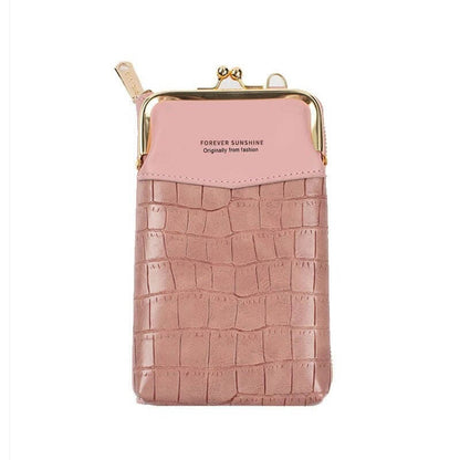 PhoneFlair - Stilig og multifunksjonell veske med krokodillemønster