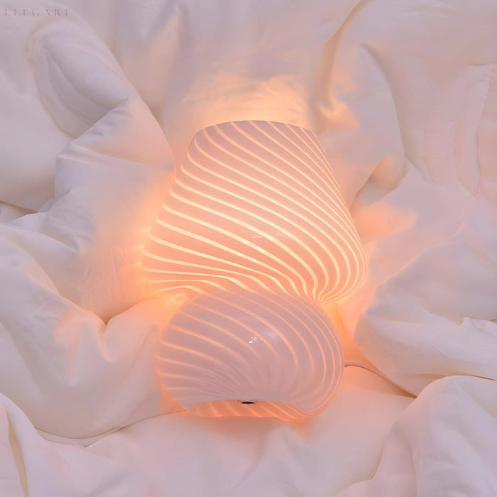 MushGlow - Moderne soppbordlampe med myk LED-atmosfære