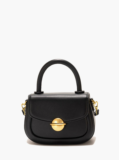 Leonie - Lett skulderveske med klaff og justerbar stropp