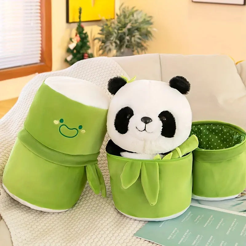SoftSnuggle - Mykt panda leketøy for avslapping og glede