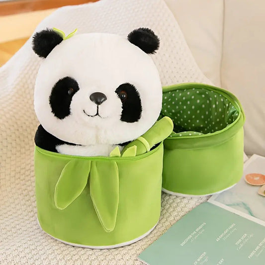 SoftSnuggle - Mykt panda leketøy for avslapping og glede