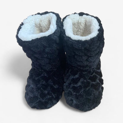 ComfyStep - Slip On Høye Tøfler med Rund Tå