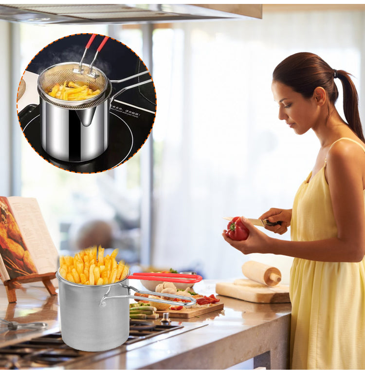 CrispMate - Kompakt oljesparende smart frityrgrytesett