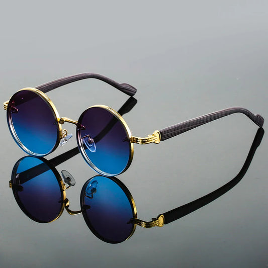 NostraLux - Retro inspirert solbriller med UV-beskyttelse og antireflekslinser