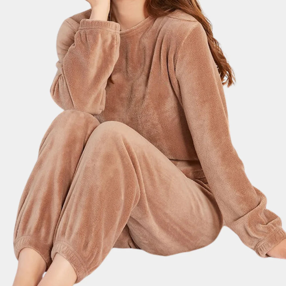 Ingrid - Pysjamasett For Koselige Netter Elegant Og Varm