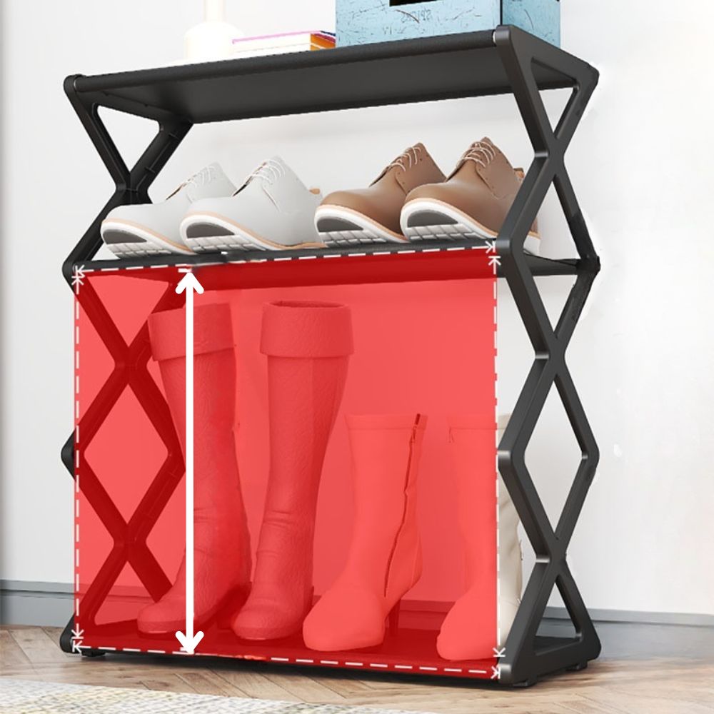 EcoShoe - plassbesparende skohylle med vanntett og ventilert design
