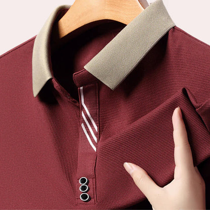 Herman - Langermet skjorte med klassisk hals for et gentleman look