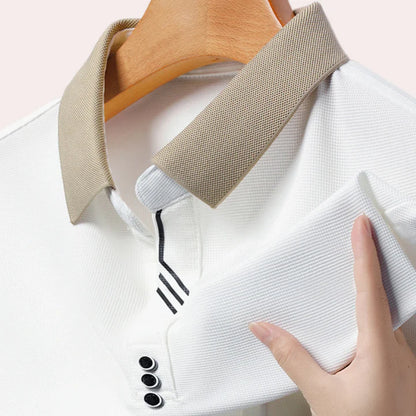 Herman - Langermet skjorte med klassisk hals for et gentleman look