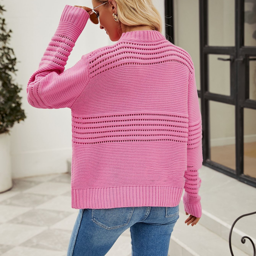 Freya - Stilig genser med utskjæringer for en moderne look