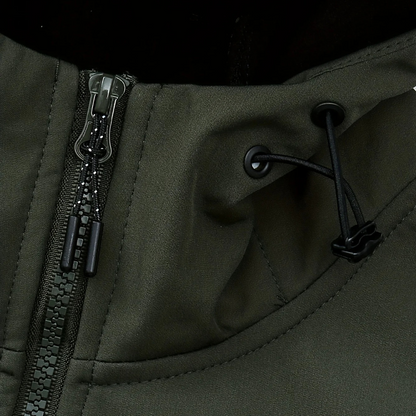 Hayden – Jakke med Flere Glidelåslommer med Justerbar Hette