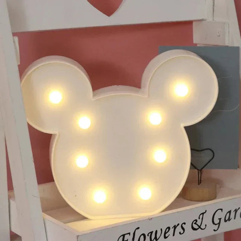 ZooLights - Sjarmerende bordlampe med dyr til barnerommet