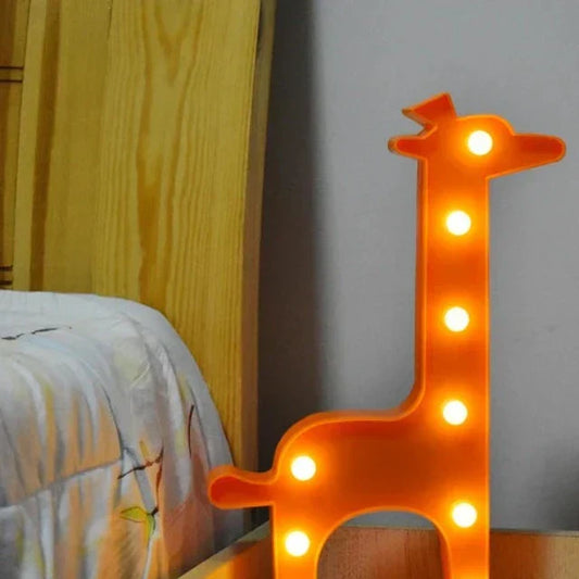 ZooLights - Sjarmerende bordlampe med dyr til barnerommet