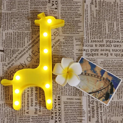 ZooLights - Sjarmerende bordlampe med dyr til barnerommet