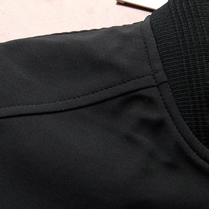 Luca - Klassisk bomberjakke med glidelås foran og brukslomme