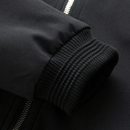 Luca - Klassisk bomberjakke med glidelås foran og brukslomme