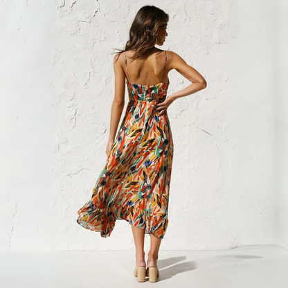 Jasmine - Kjole Med Unikt Mønster Og Behagelig Passform