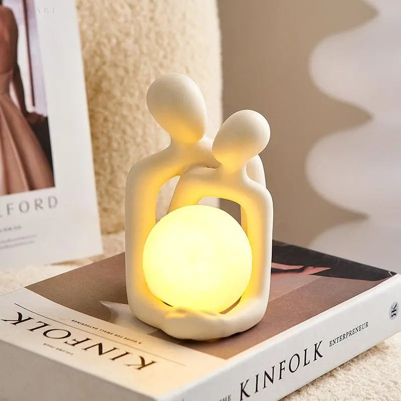 RomanceGlow - Elegant statue lampe for stemningsbelysning