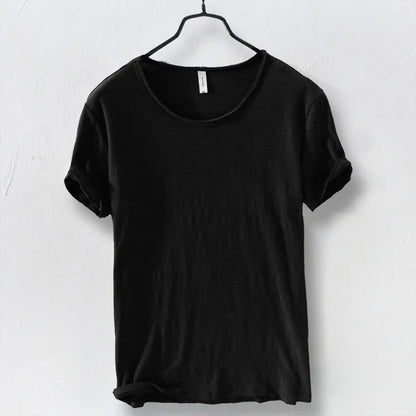 Elijah - Myk RøreT Skjorte Med Rund Hals