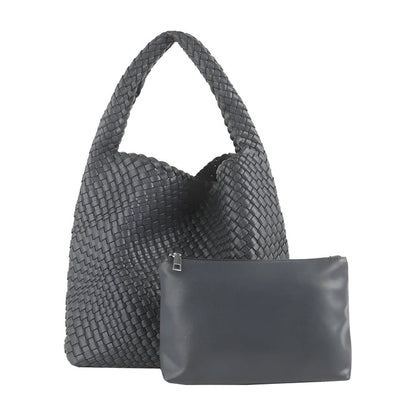 Laura - Stilig håndvevd skulderveske med romslig design