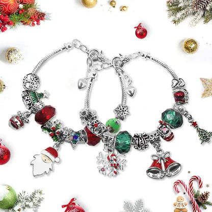FestiveSpirit - Julekalenderarmbånd med 24 charms
