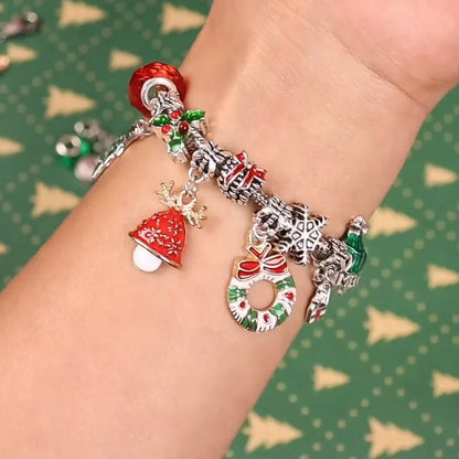 FestiveSpirit - Julekalenderarmbånd med 24 charms