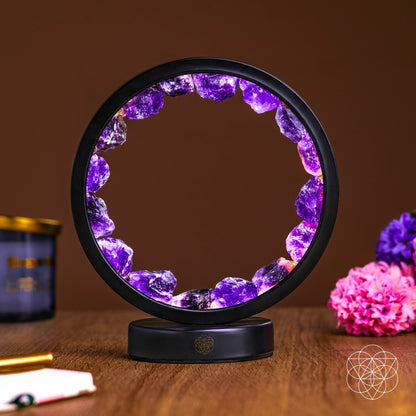 LumaAura – Multimodus Halo Lampe med 30 Justerbare Lys