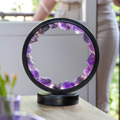 LumaAura – Multimodus Halo Lampe med 30 Justerbare Lys