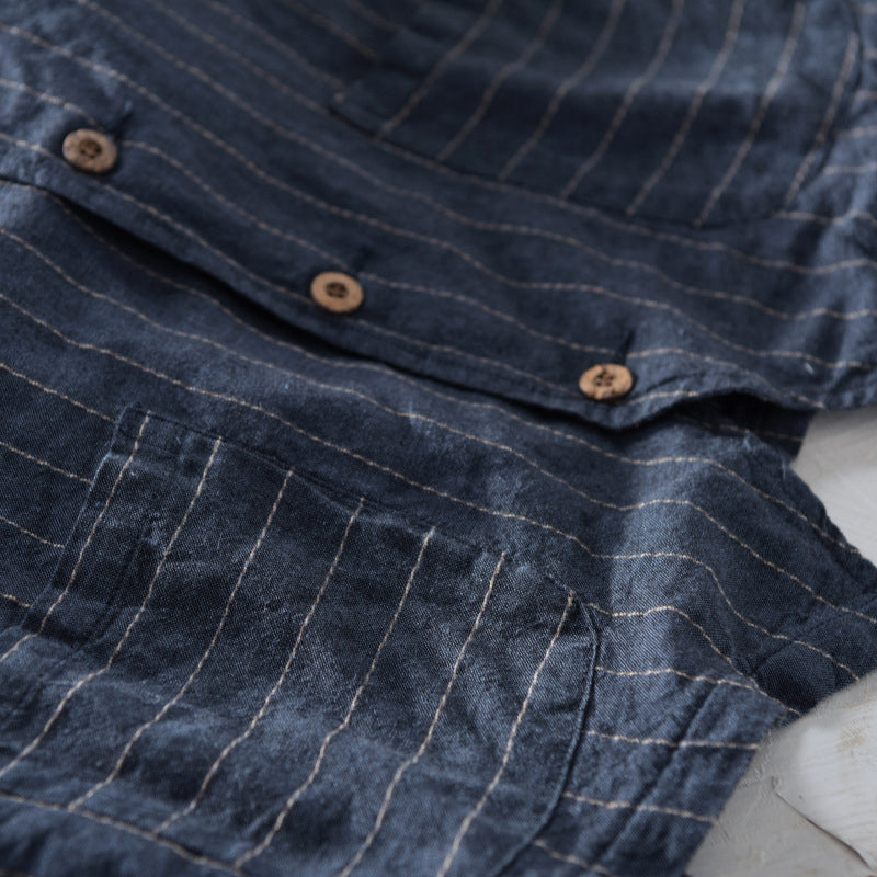 George - Knappeløs vest med ermeløs design og sidelommer