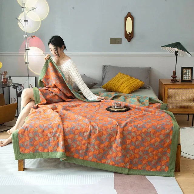 LuxeCuddle - koselig og elegant teppe for varme og stilfull komfort