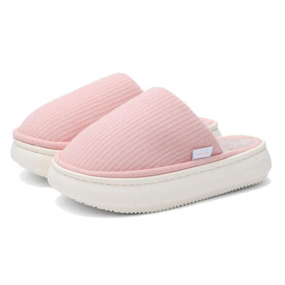 Sophie - Komfortable, sklisikre, fluffy og flate tøfler