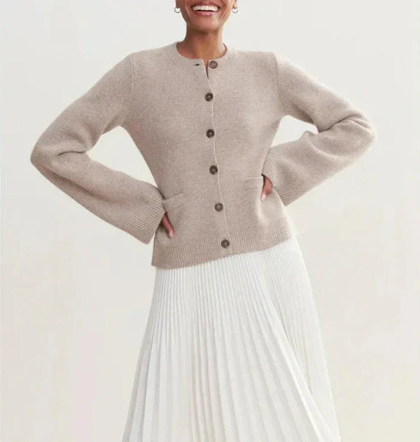 Olivia - uformell cardigan med behagelig passform
