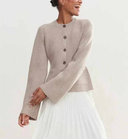 Olivia - uformell cardigan med behagelig passform