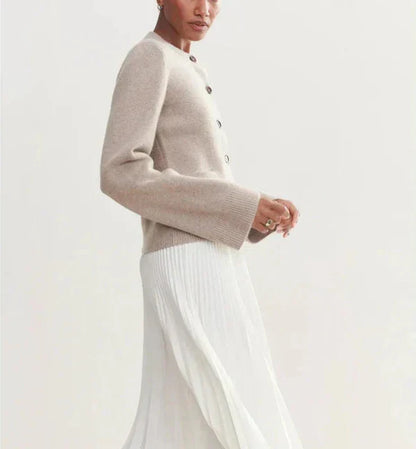 Olivia - uformell cardigan med behagelig passform