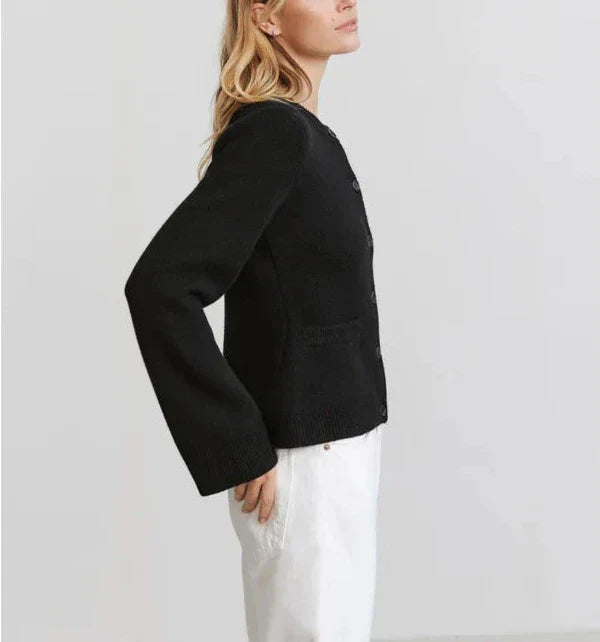Olivia - uformell cardigan med behagelig passform