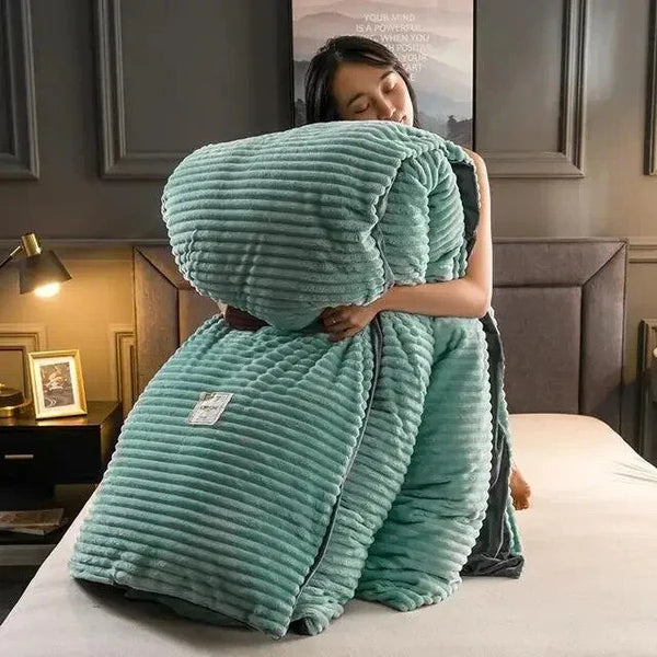 ComfyEase - Tykt teppe for optimal komfort og varme