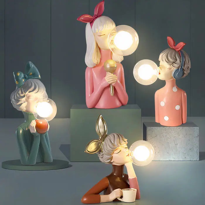 LumiStyle - Moderne bordlampe med justerbar lysstyrke
