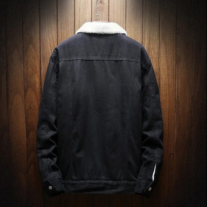 Vince - Klassisk jakke med knapper med skjærkrage