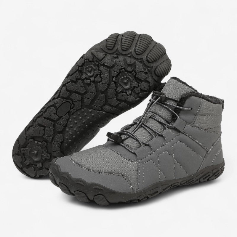 StepEase – Barfotstøvler med flat såle og rund tå