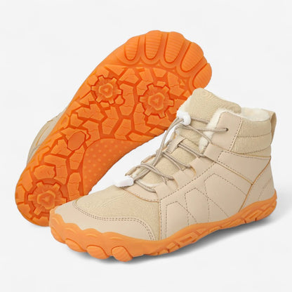 StepEase – Barfotstøvler med flat såle og rund tå