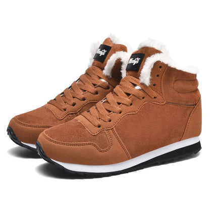 Bruno - Varm, sklisikker ankelstøvel med pelsfôr